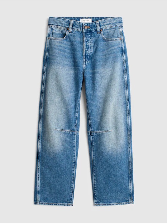 Madewell The Darted Barrel-Leg Jean